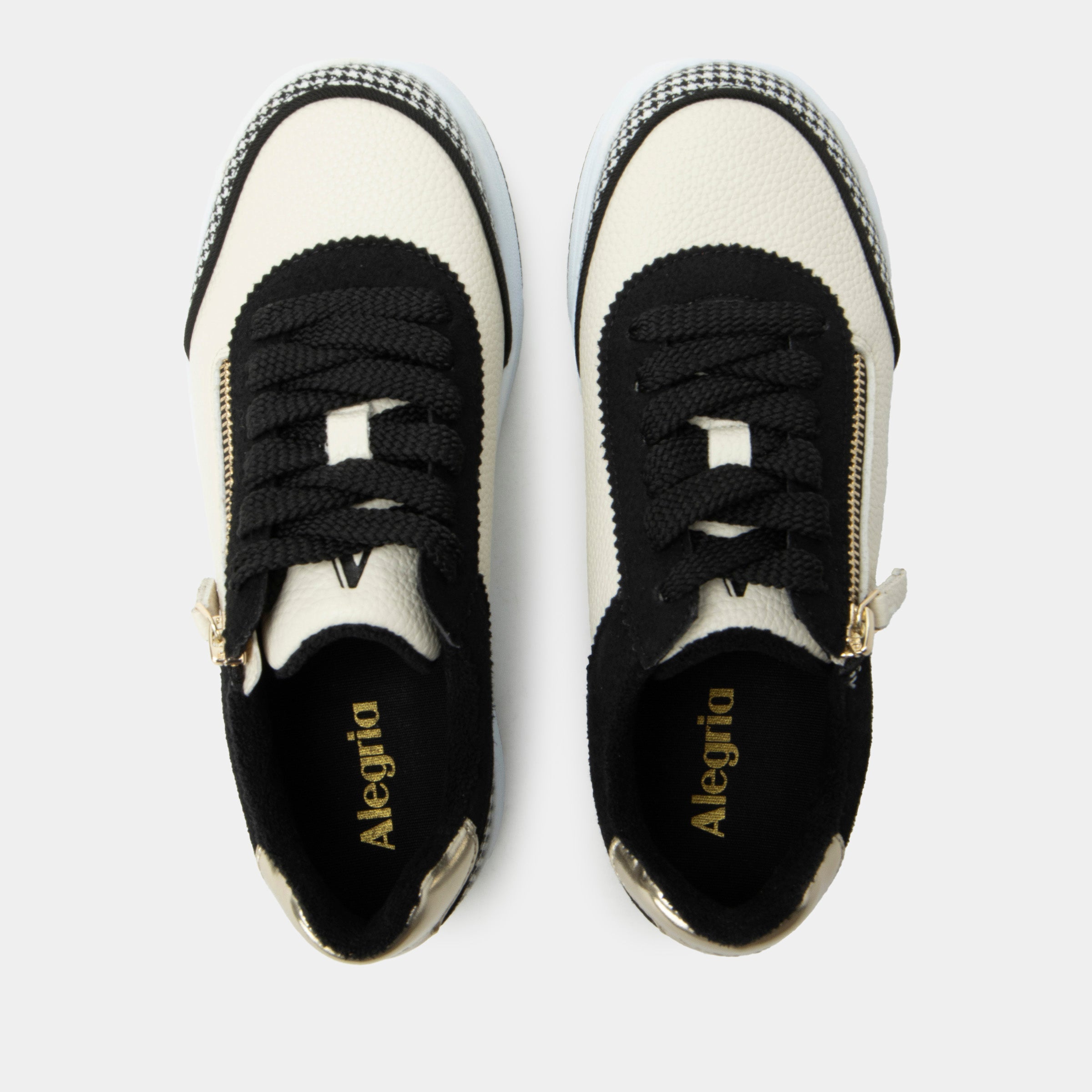Averie Houndstooth Black Shoe - Image 5