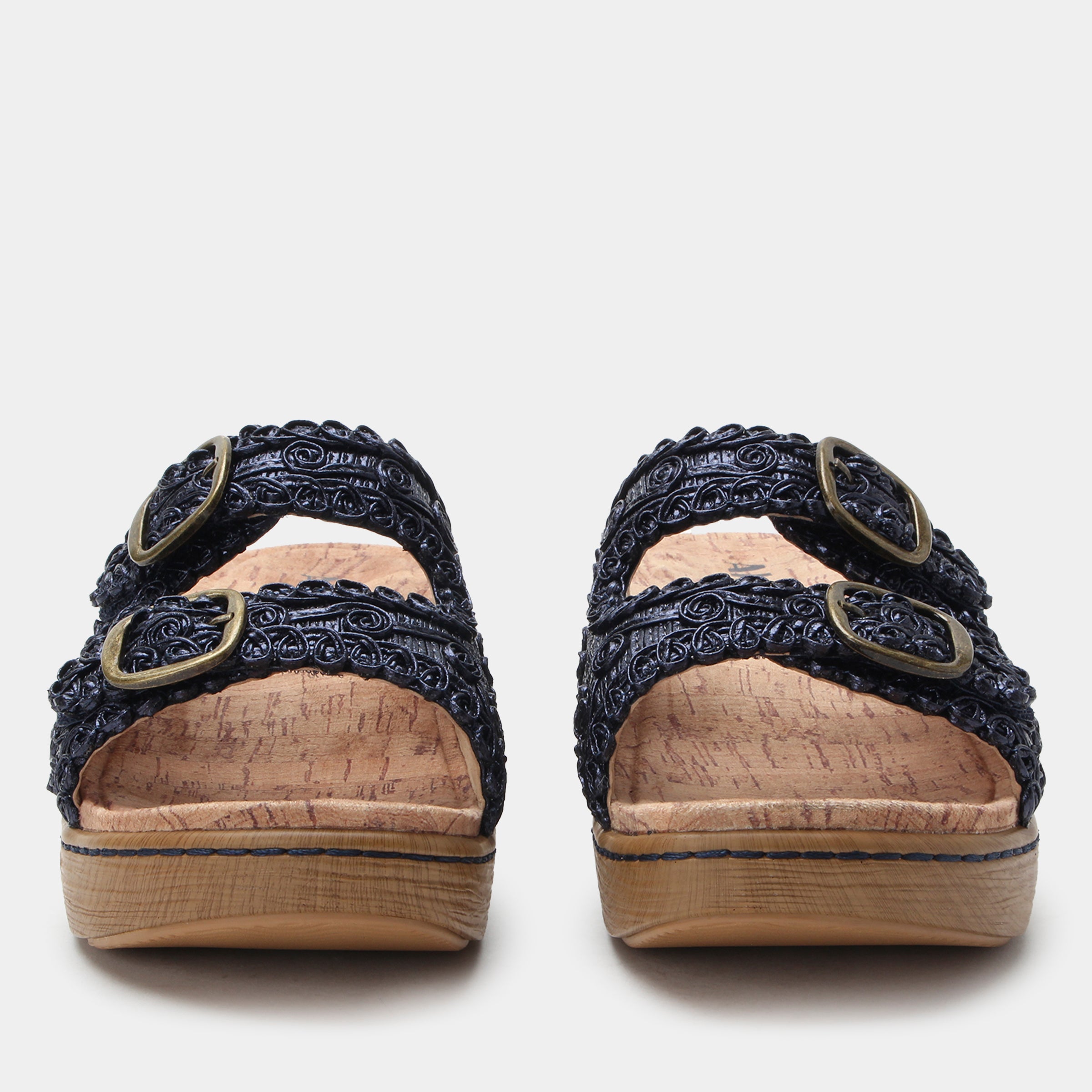 Oona Fancy Navy Sandal - Image 6