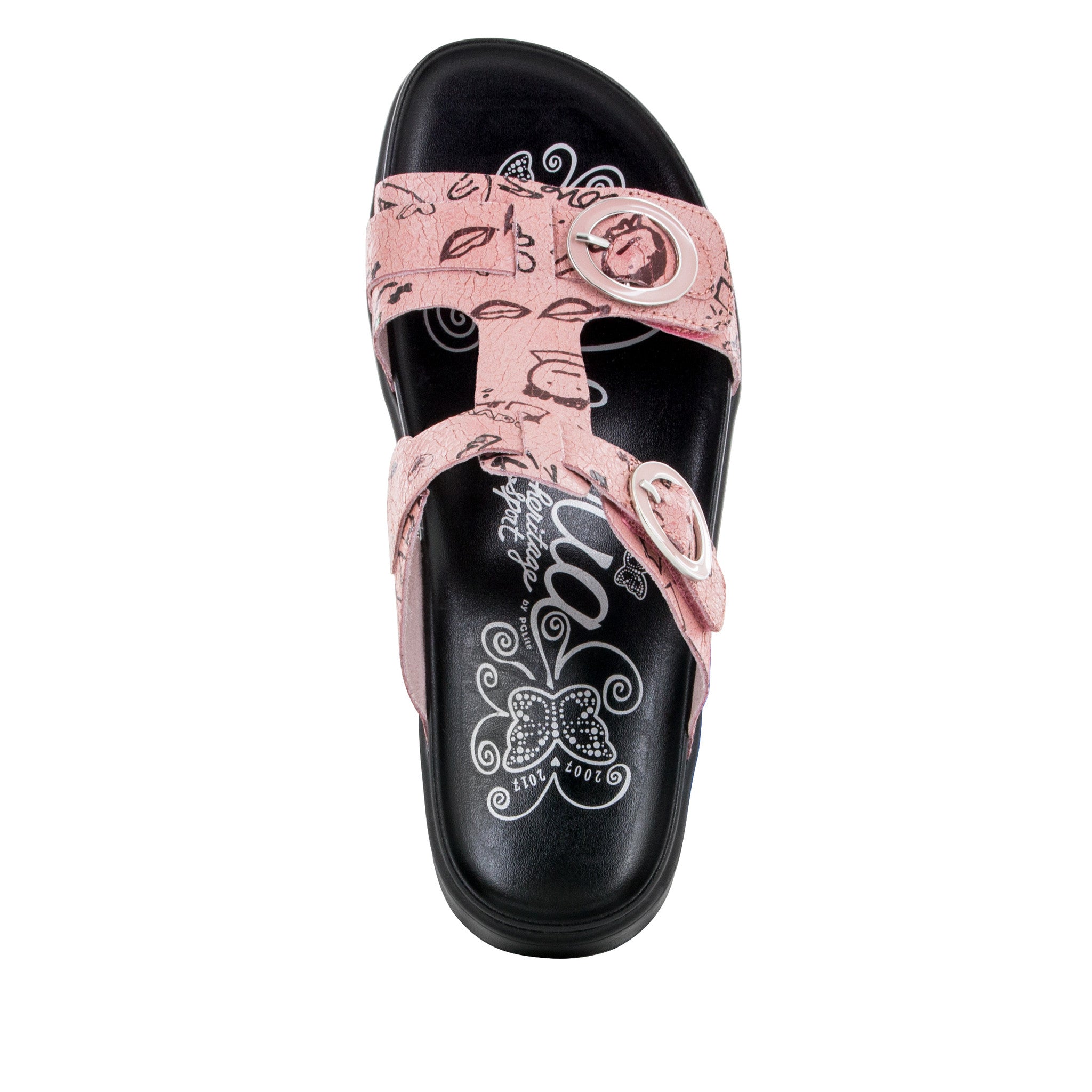 Vita Red Scribble Sandal - Image 5