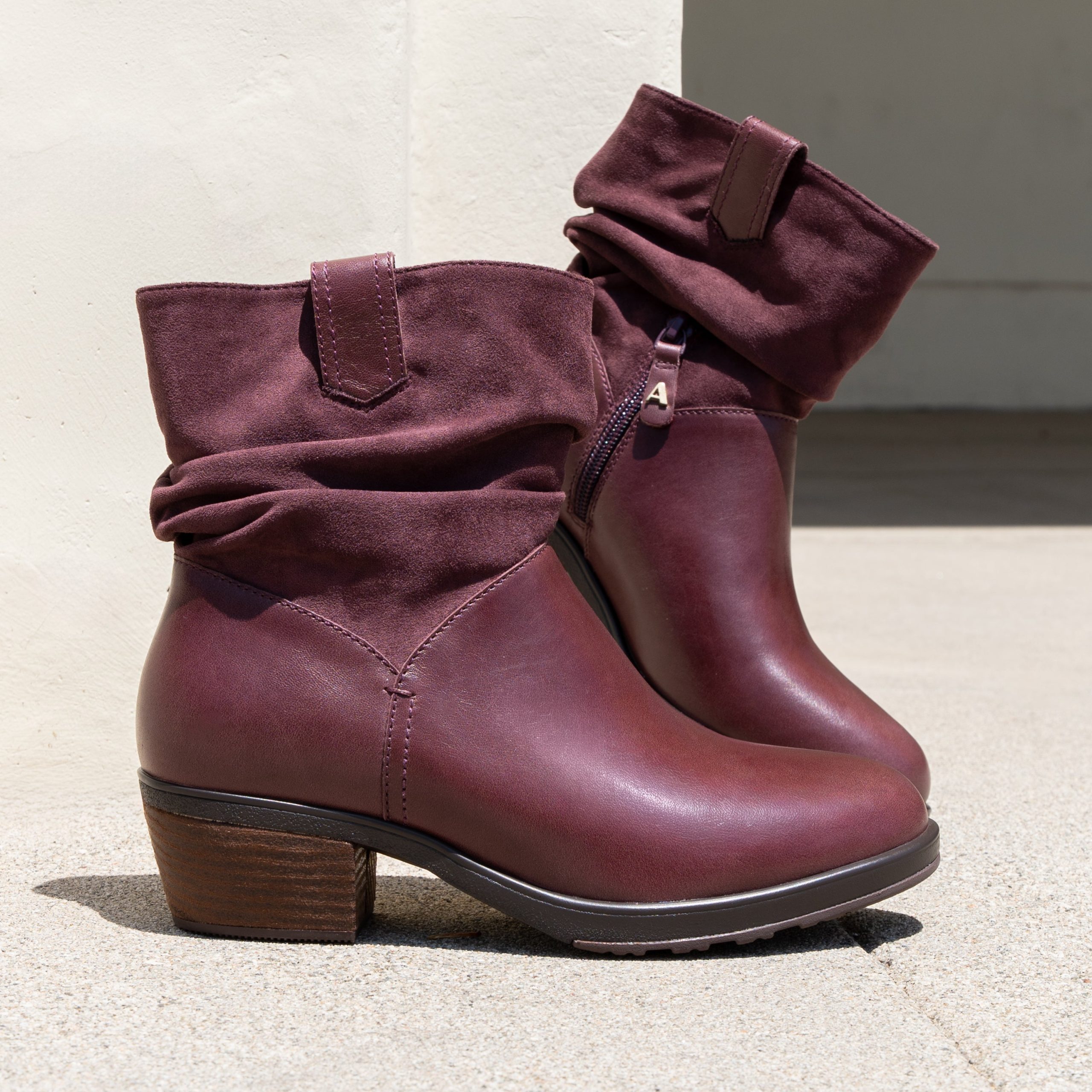 Whitley Merlot Boot - Image 2